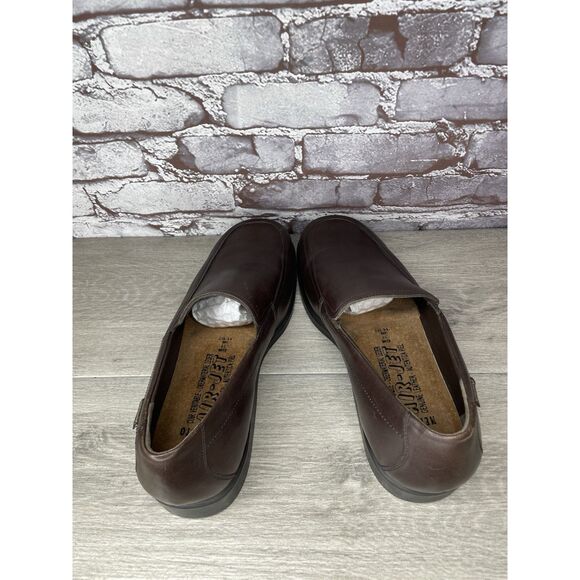 Mephisto Brown Leather Loafers Air Jet Insoles Slip On Shoes Men Sz 11.5M US/45 main image 13